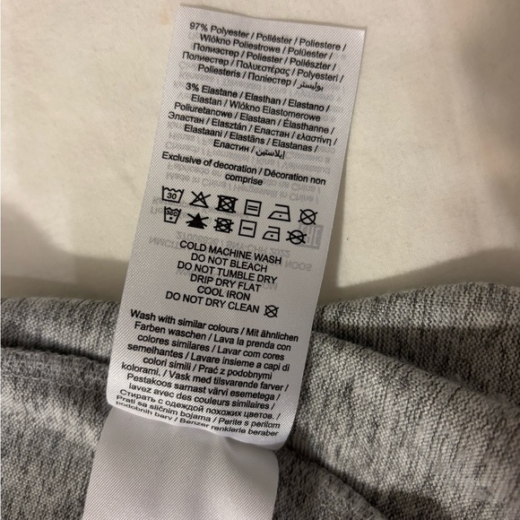 Noisy May Heather Gray Long Cardigan - Picture 6 of 6